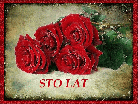 Czerwone róże sto lat